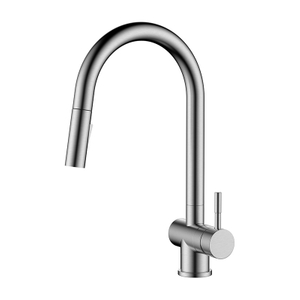 Stainless Steel Island Kitchen Sink Faucet with Sprayer