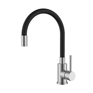 Stainless Steel Kitchen Faucet with Pulldown Spray